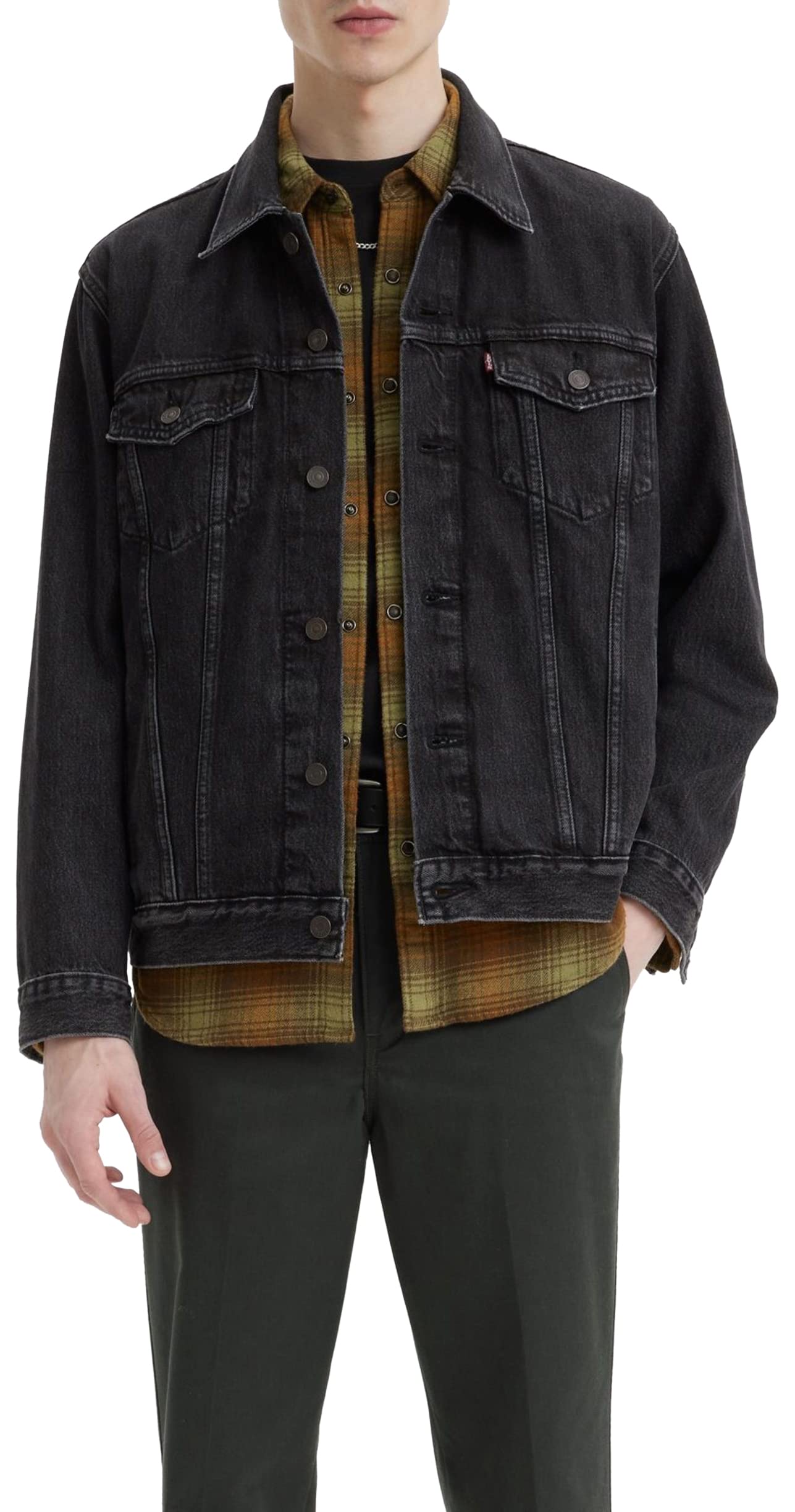 Levi's Płaszcz Mężczyźni Relaxed Fit Trucker Ceket