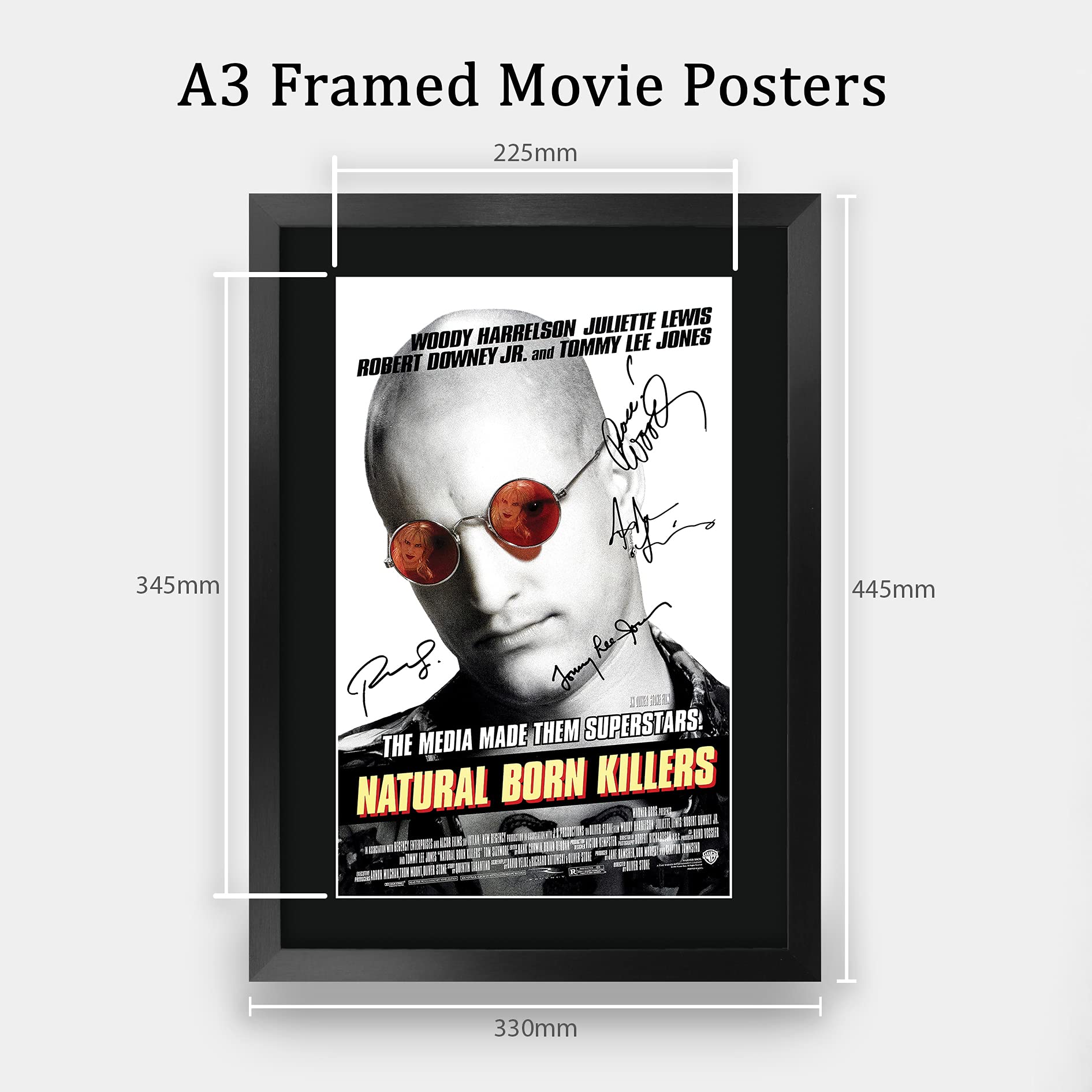 Amazon.com: HWC Trading Natural Born Killers Woody Harrelson and