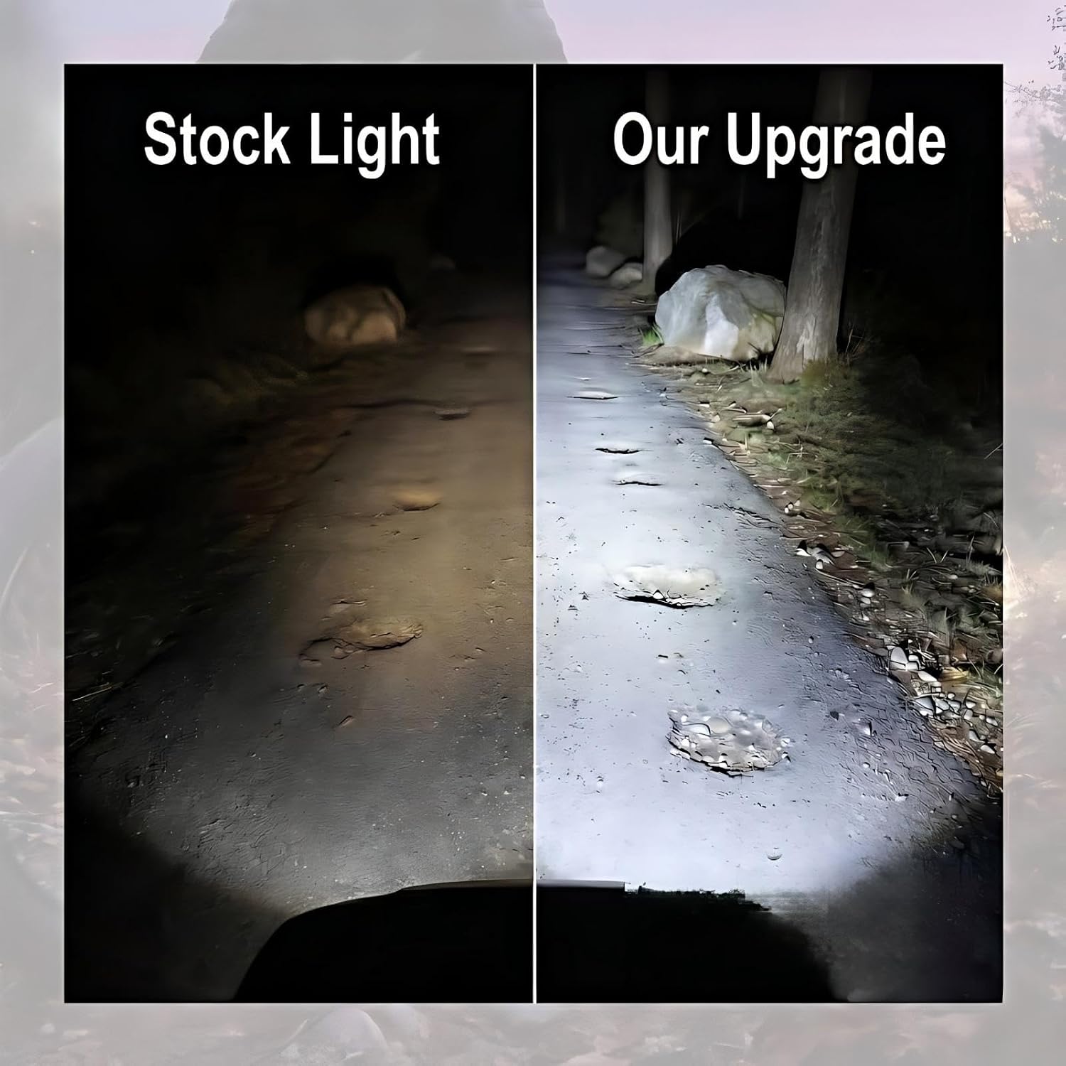 Headlight Light for Ebike Fits Electric Bike Accessories Bright 20w 6500k LED Plug and Play Water-Resistant Designed for Night Riding, Also Suitable Motorcycles Similar Vehicles.