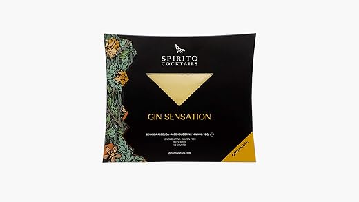 Spirito Cocktails -Gin Sensation- 10 cl 14% (Box of 5 Packs)