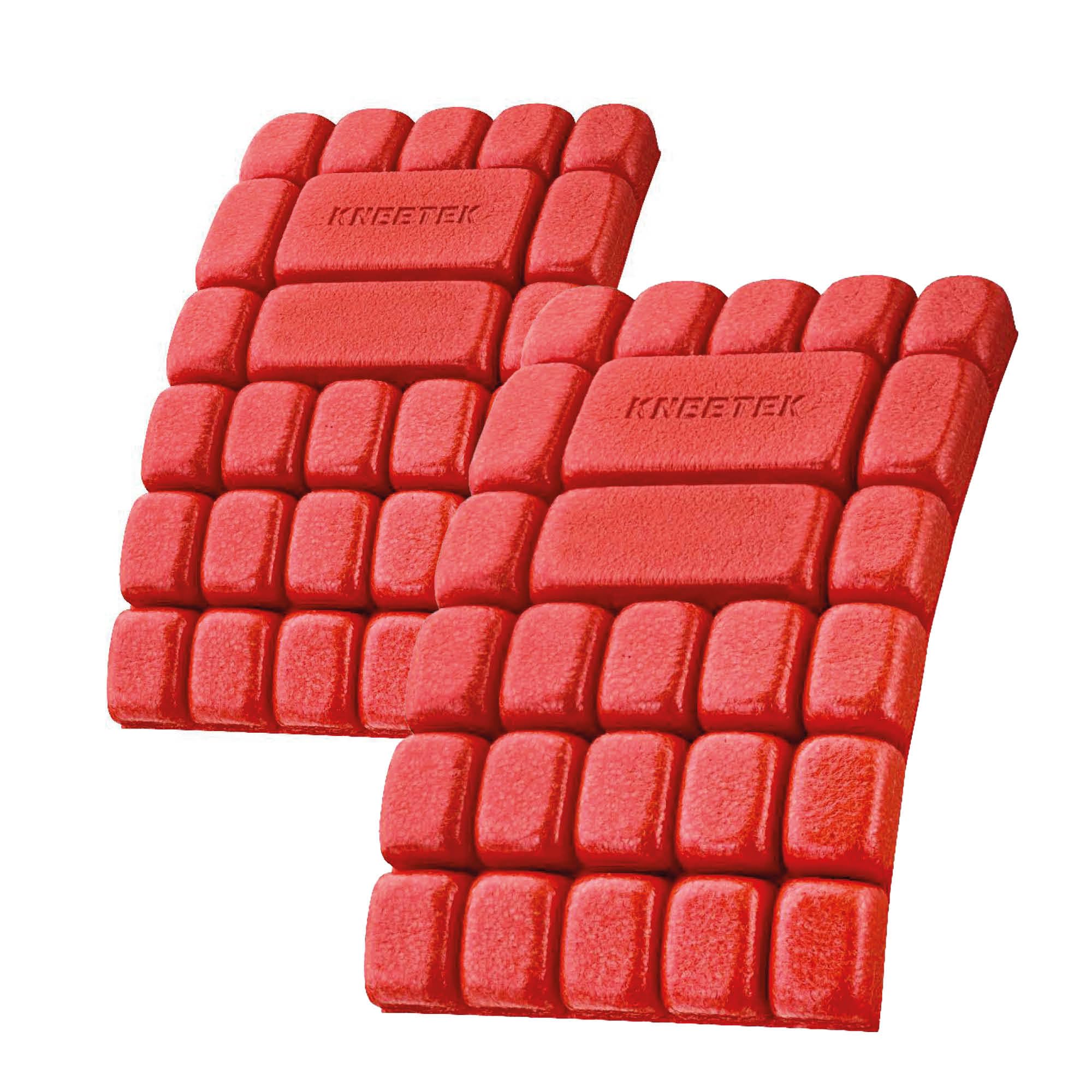 Kneetek Kniepolster MultiPad – 2er-Pack, 250 x 150 x 20 mm, rot