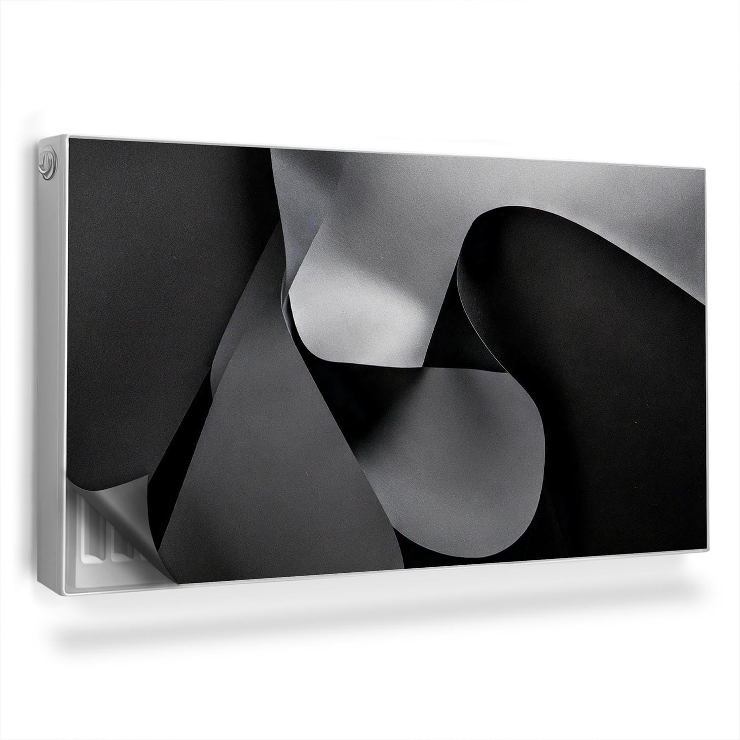 Cache radiateur anti-poussière magnétique 110x60 cm pour masquer un chauffage usé