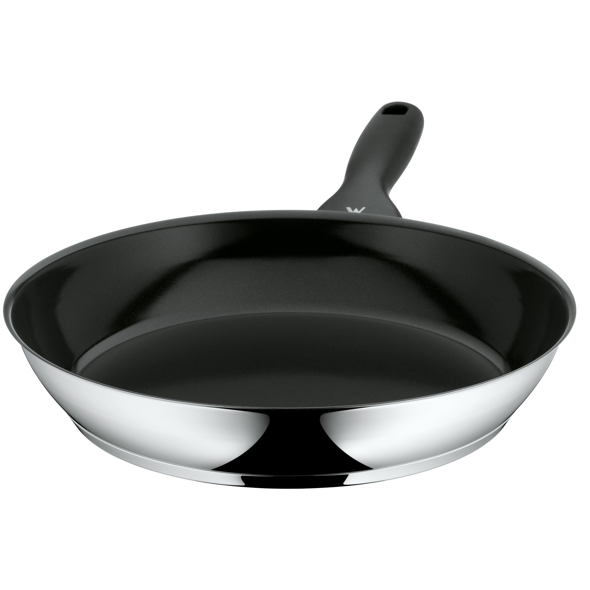 WMF Ceradur Profi Bratpfanne Induktion 20 cm, Cromargan Edelstahl beschichtet, Keramikbeschichtung, Kunststoffgriff, Keramikpfanne