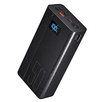 50000mAh Power Bank con cavo integrato: batteria esterna da 22,5 W a ricarica rapida