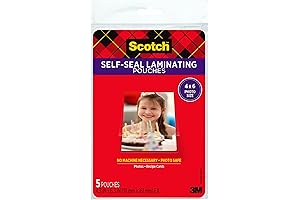 Scotch Self Laminating Pouch, Preserve Your Precious Memories