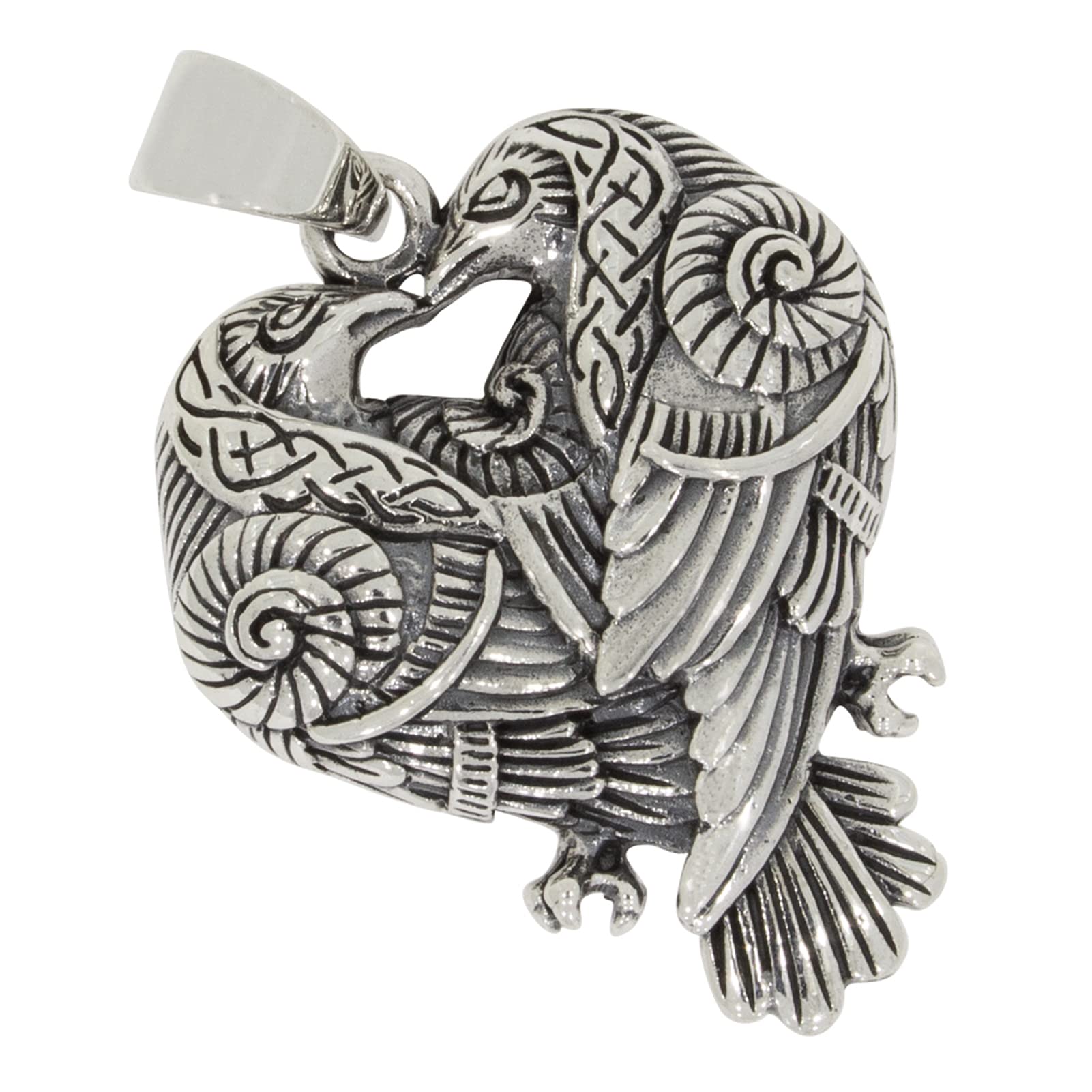 AFP Anhänger Odins Raben 925 Sterling Silber AS-203-1