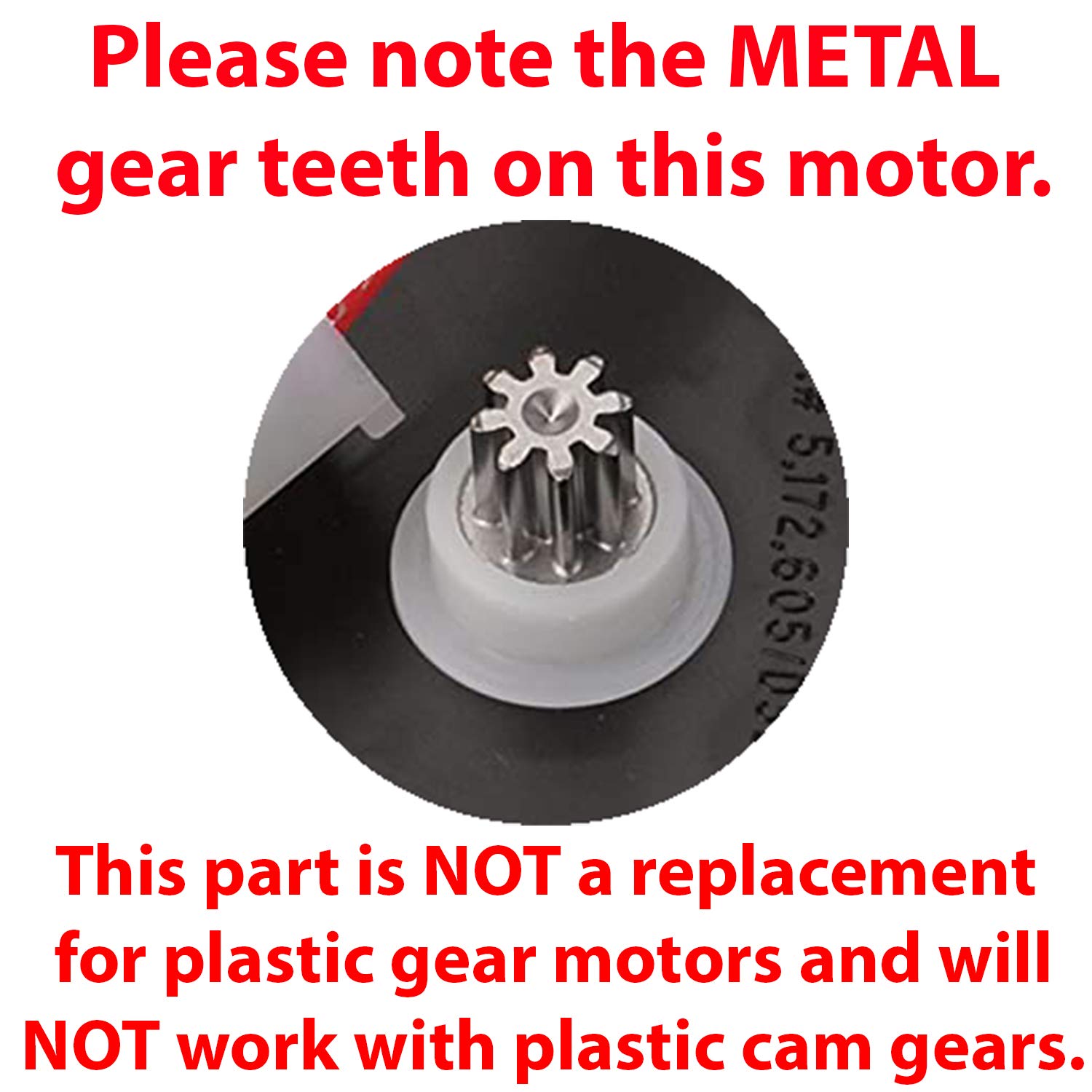 Water Softener Motor With Screws - Part # 7286039 - Amazon.com 