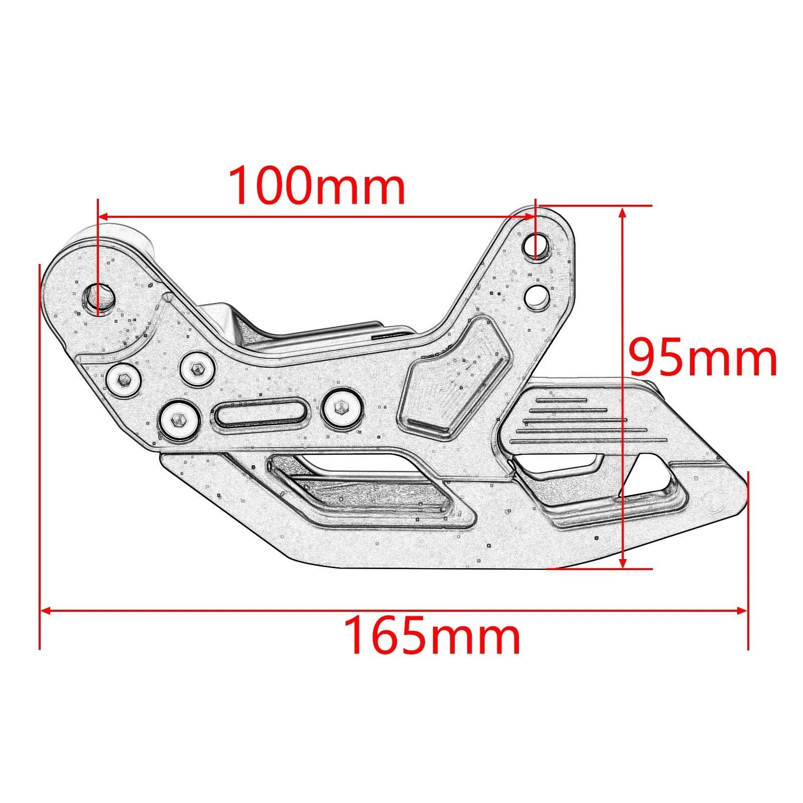 Compatible Con TE300 Para FE250 Para FE501 2014-2022 Para TX125 2017-2019 Accesorios De Modificación Del Protector Guía Cadena Motocicleta