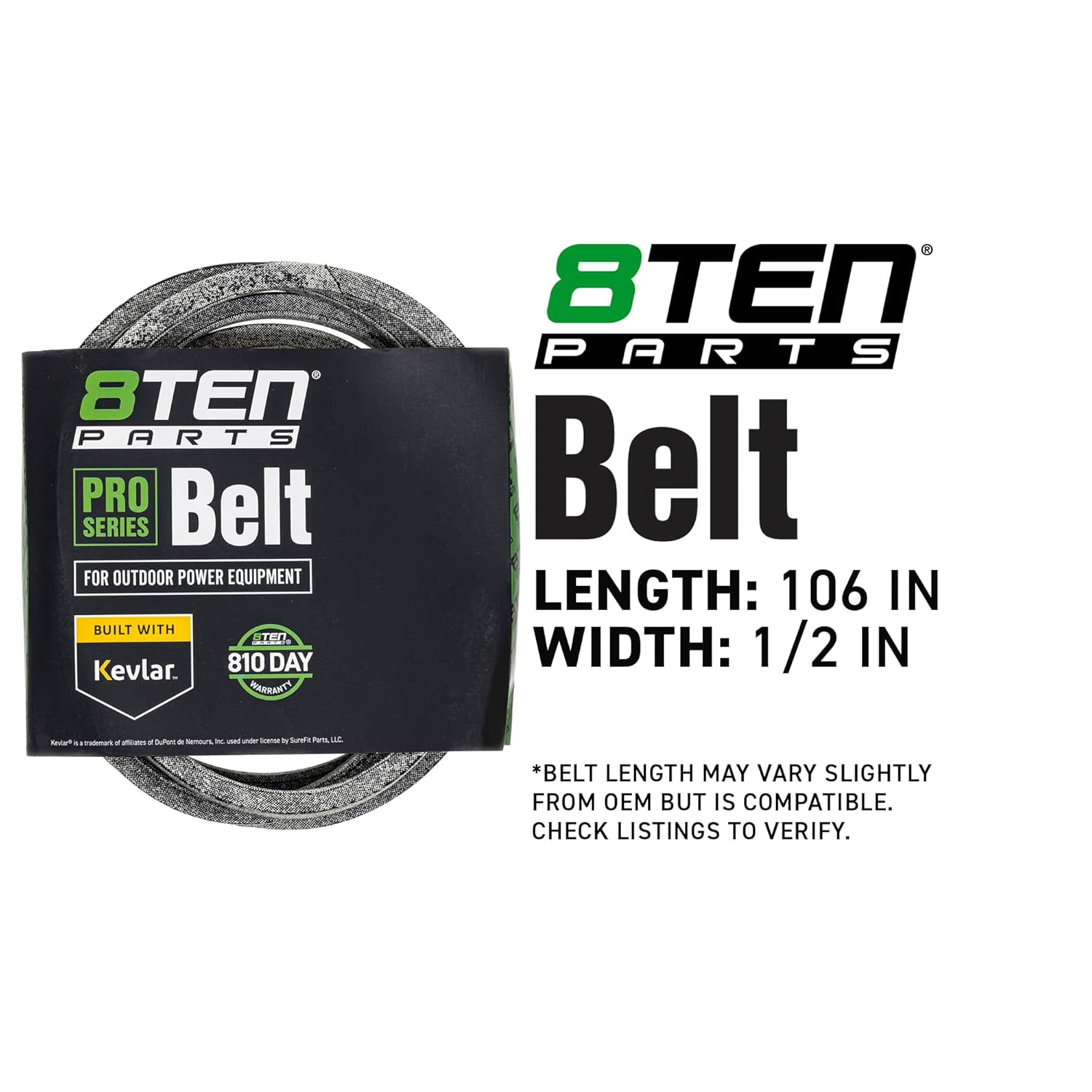 8TEN Spindle Blade Belt Idler Kit for Husqvarna Poulan YTH21K46 YTH20K46 YTA22V46 PB195H46YT 46 Inch 532405380 532187281
