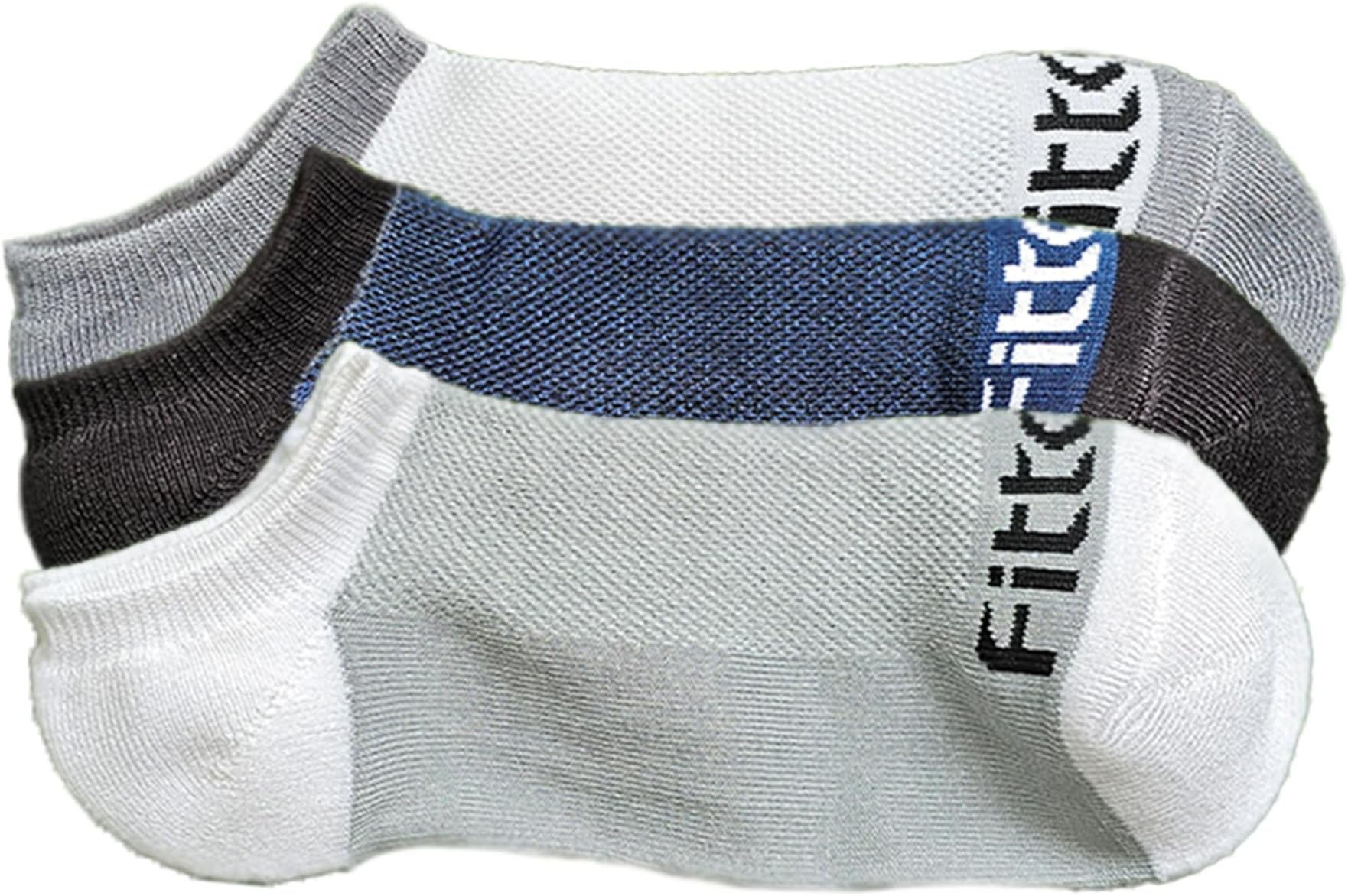 Fittest ClubBamboo No-show Socks for men and women in free size for sports and fitness activities