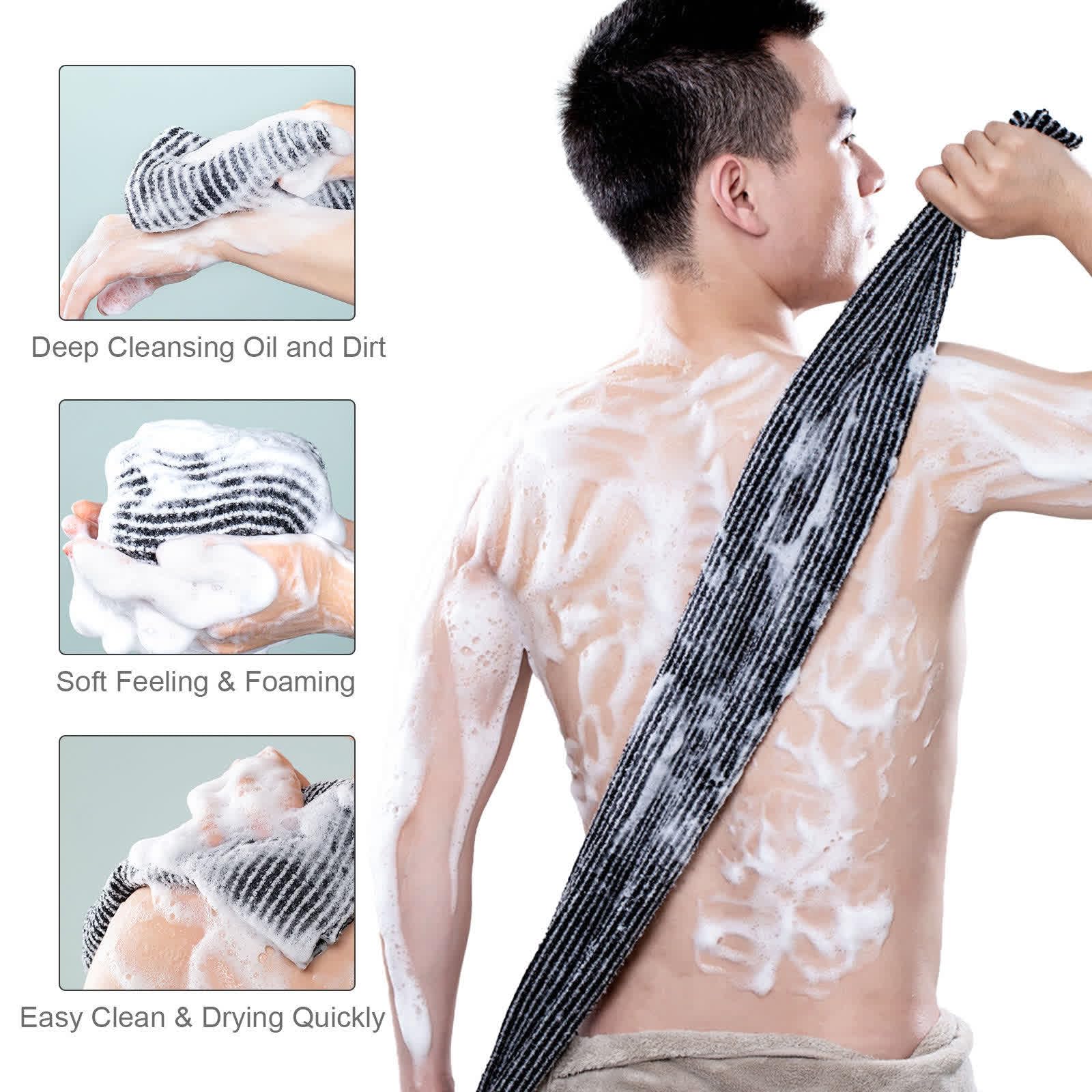 ANWEIXUE 2 Pcs Japanese Back Scrubber Set - Image 3