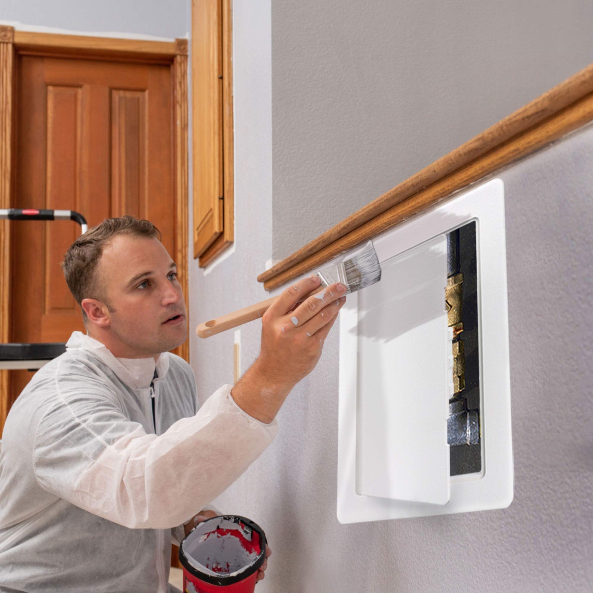 Morvat Plastic Access Panel 14 X14, Access Door for Drywall, Drywall