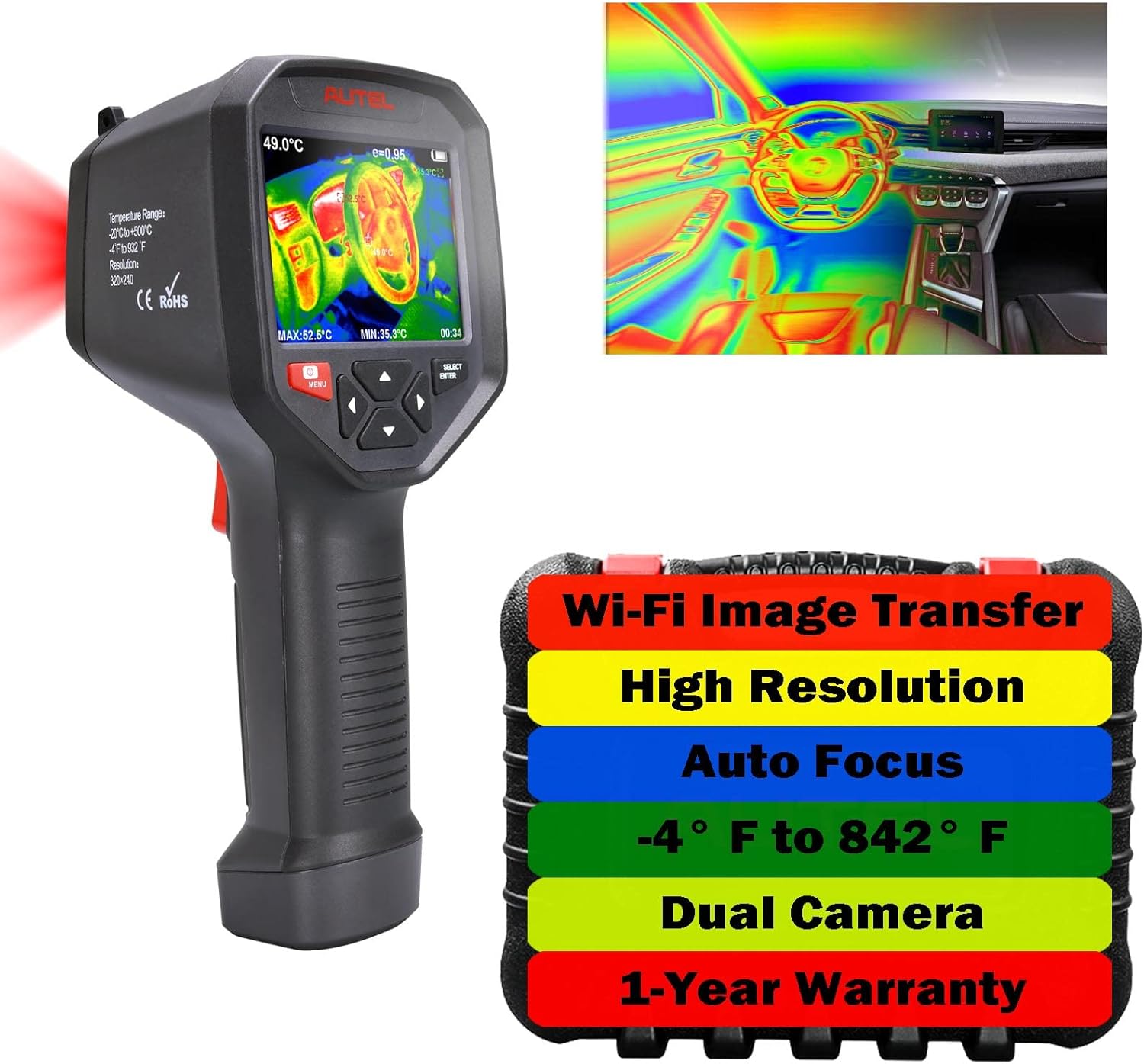 Autel IR100 Thermal Imaging Camera AutoFocus for Instant