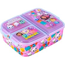 Gabby's Dollhouse Kids Lunch Box with Compartment - BPA-Free Bento Boxes