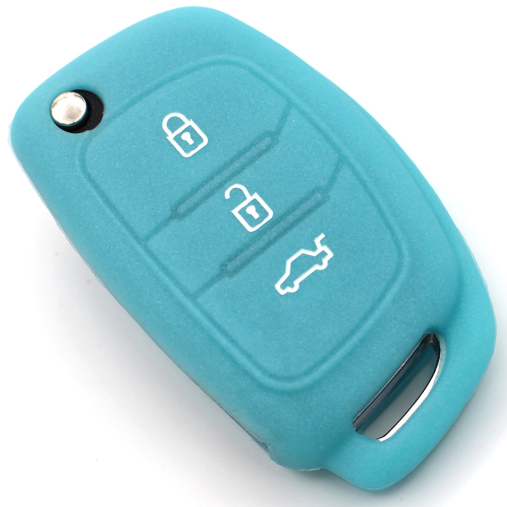 Coque De Clé Vb Pour Clé De Voiture À 3 Boutons Coque De Protection En