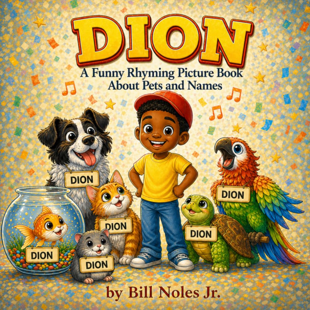 DION: A Funny Rhyming Picture Book About Pets and Names