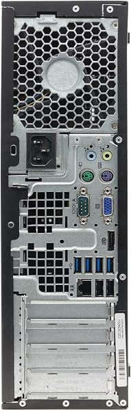 HP Ordenador de sobremesa Compaq 8300 SFF Core i5 hasta 3,60 GHz Windows 11 Pro 16 GB SSD 240 GB | DisplayPort VGA Serie RS232 Ordenador Fijo en casa Oficina reacondicionado - 2