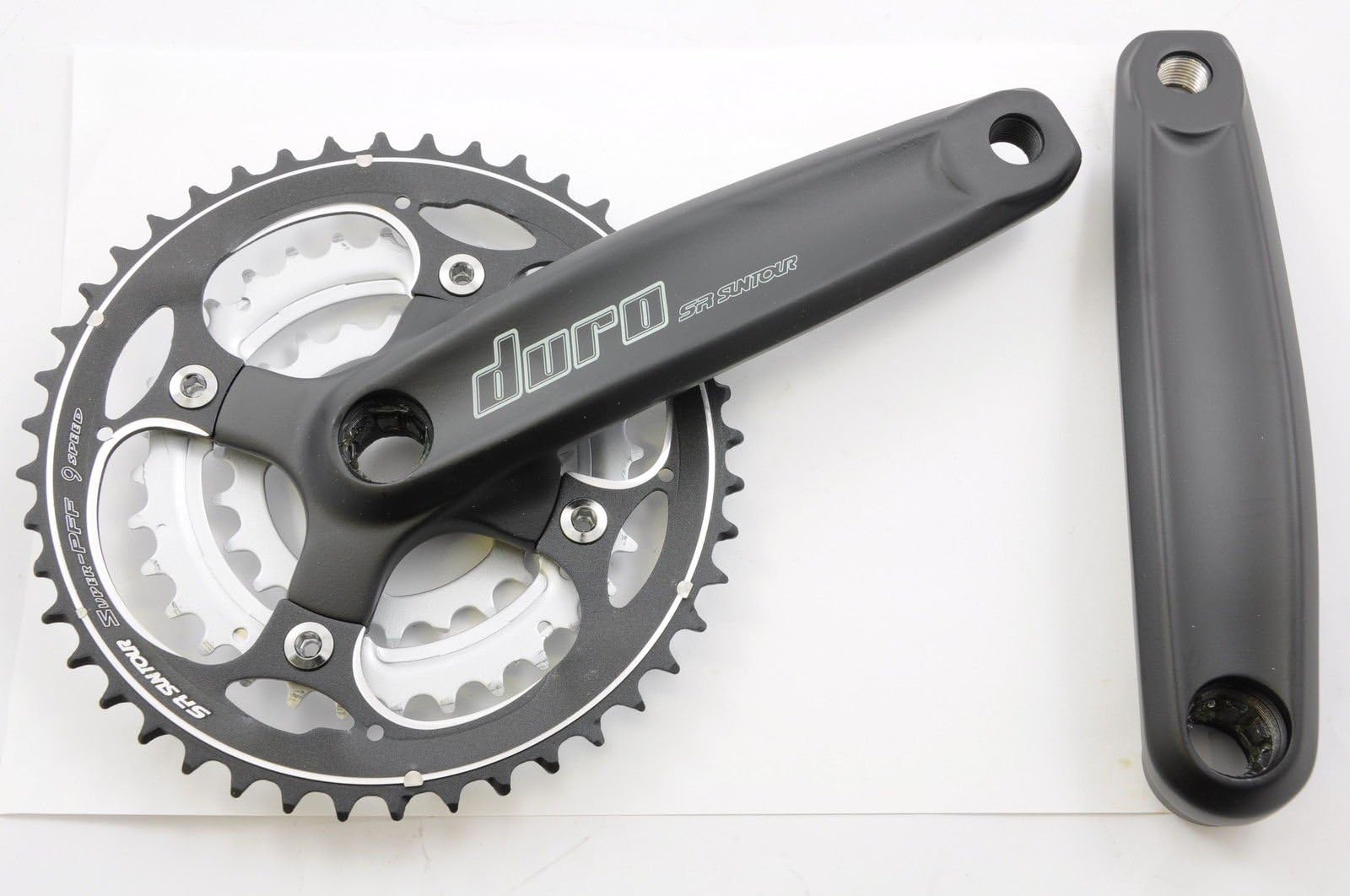 SR SUNTOUR DURO CHAIN WHEEL CRANK SET 175mm 44/32/22T CHAINSET SUIT 27 SPEED