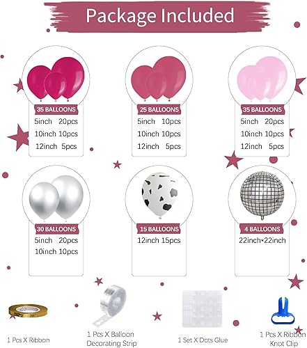 Miniatura 2 de HYOWCHI Suministros de fiesta de cumpleaños de vaca de granja, 144 piezas de decoraciones de fiesta de vaquera, arco de guirnalda de globos, arco de