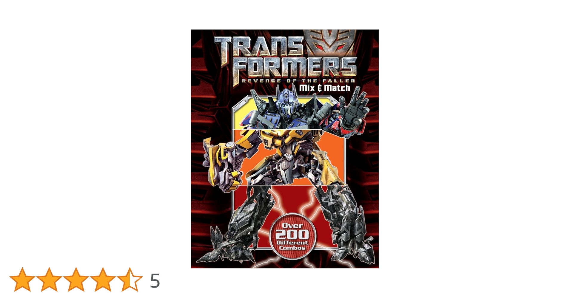Transformers: Revenge of the Fallen Mix and Match : Reader's