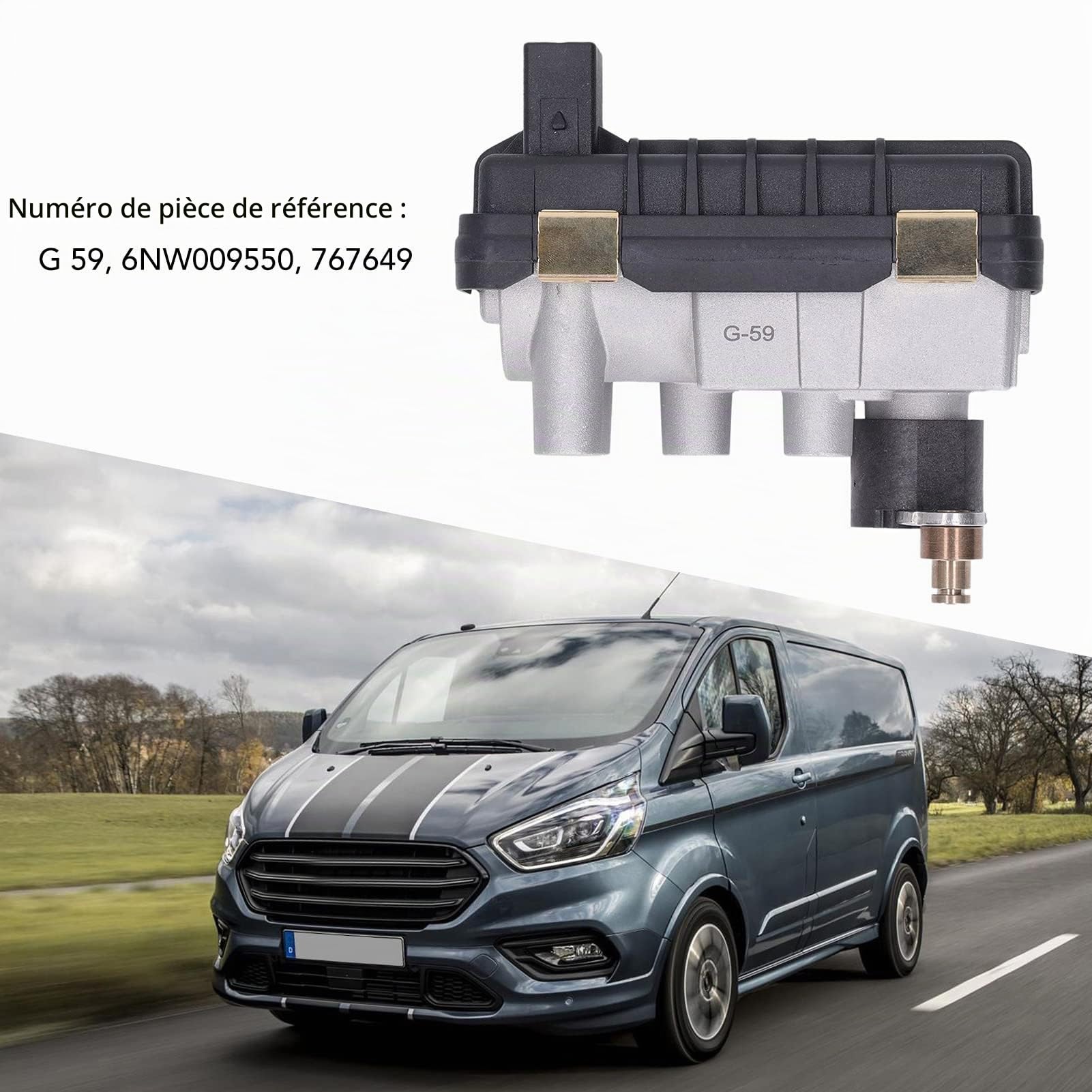 6NW009550 ,construction de haute précision ,forte puissance ,actionneur électrique turbo anti vieillissement pour voiture