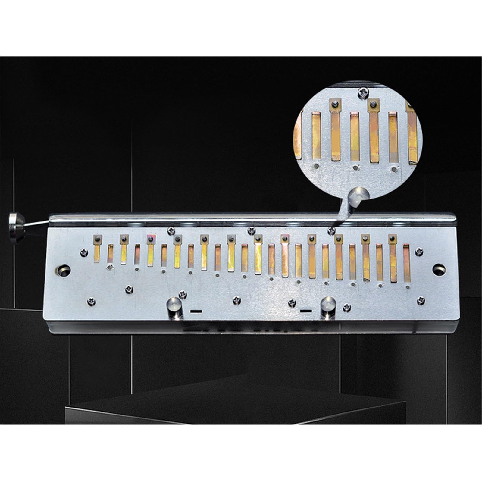 Harmonica chromatique 12 trous sans membrane pour débutants