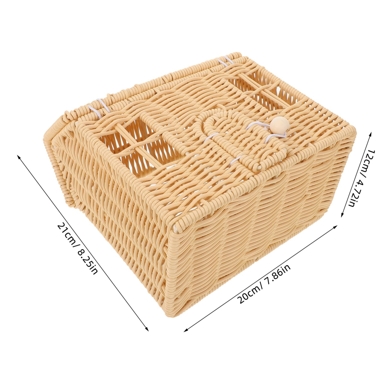 Cesta Tejida Artesanal con Diseño Casita para Dulces y Regalos Cesta Navideña Multifuncional para Bodas Fiestas y Decoración Festiva Resistente y Compacta