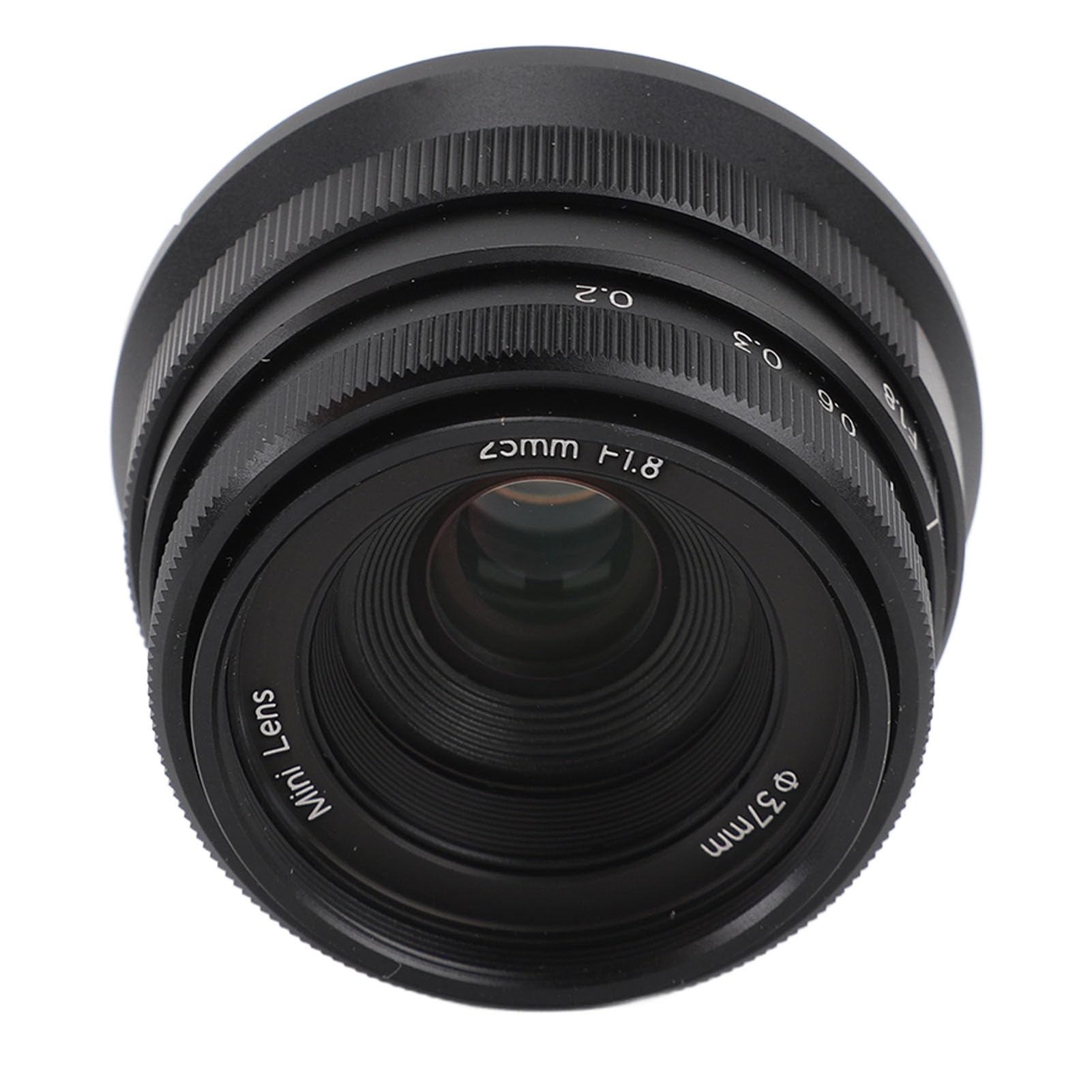 Obiettivo per Fotocamera da Ritratto, Obiettivo per Fotocamera da 25 Mm con Messa a Fuoco Manuale Fissa da F1.8 a F16, per XA1, X A10, XA2, X A3, X T1, X T10, X T2, X T20, X E2,