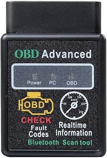 Mini OBD2 Scanner Bluetooth - Car Diagnostic Tool with Real-Time Data, Full System Code Reader, Auto Fix Assistant for All Vehicles (1996+), iOS/Android Compatible Scan Tool
