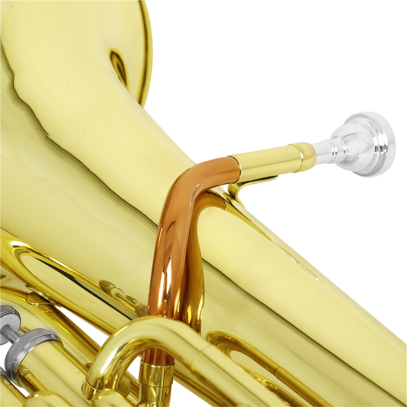 Eufonium Euphonium Bb Tone Mosiężne Trzy Zawory Profesjonalne Instrumenty Muzyczne Dla Początkujących