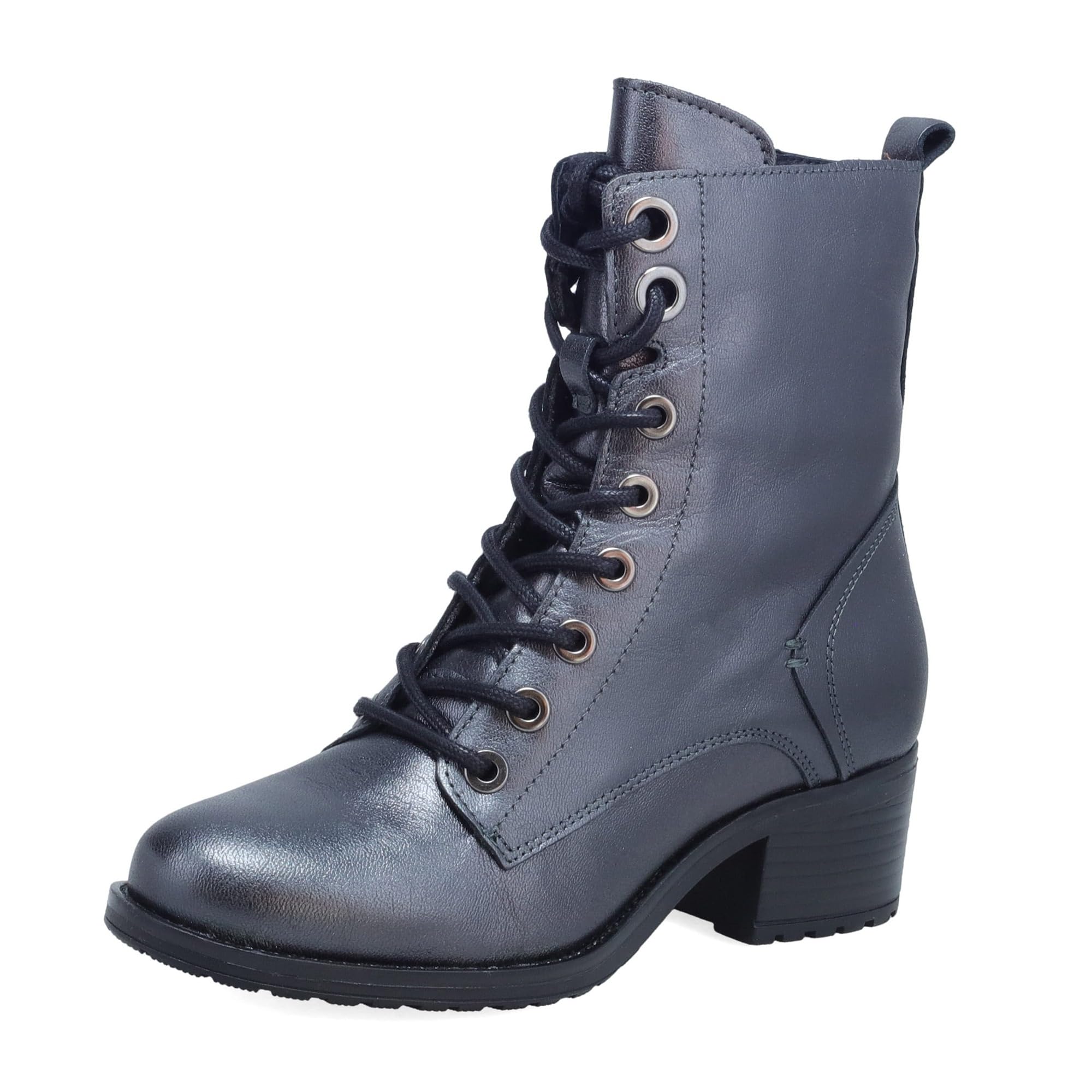 Miz Mooz Juke Womens Lace-Up Combat Boot