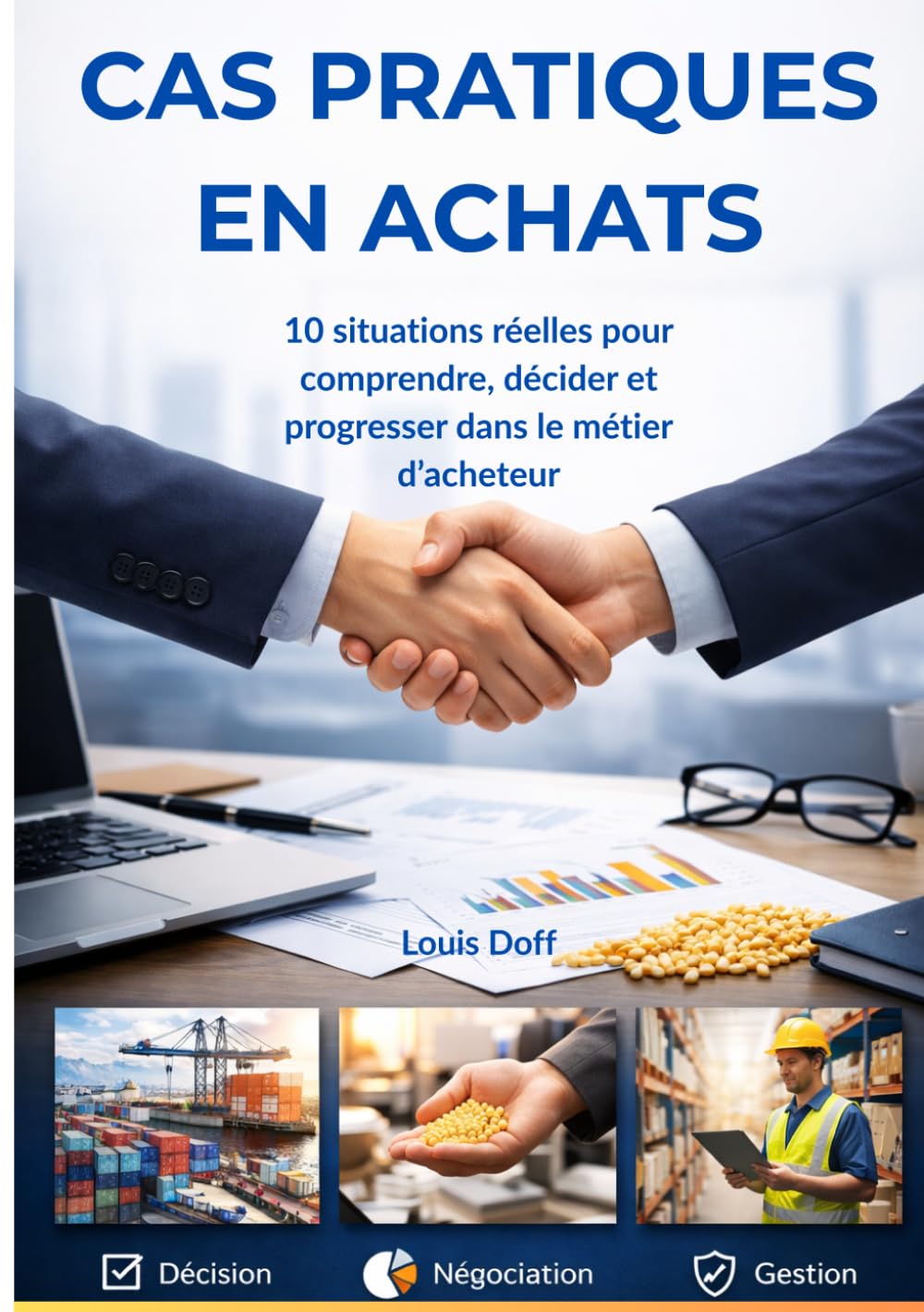 CAS PRATIQUES EN ACHATS: 10 situations réelles pour comprendre, décider et progresser dans le métier d’acheteur