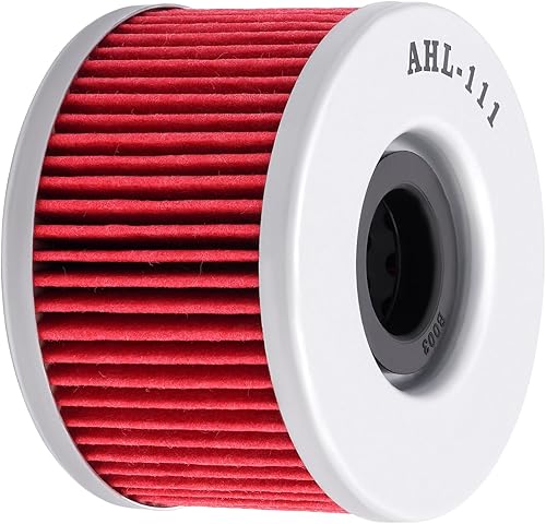 Miniatura 6 de AHL 111 - Filtro de aceite para Honda TRX680FA Rincon 680 2006-2016 (paquete de 3)