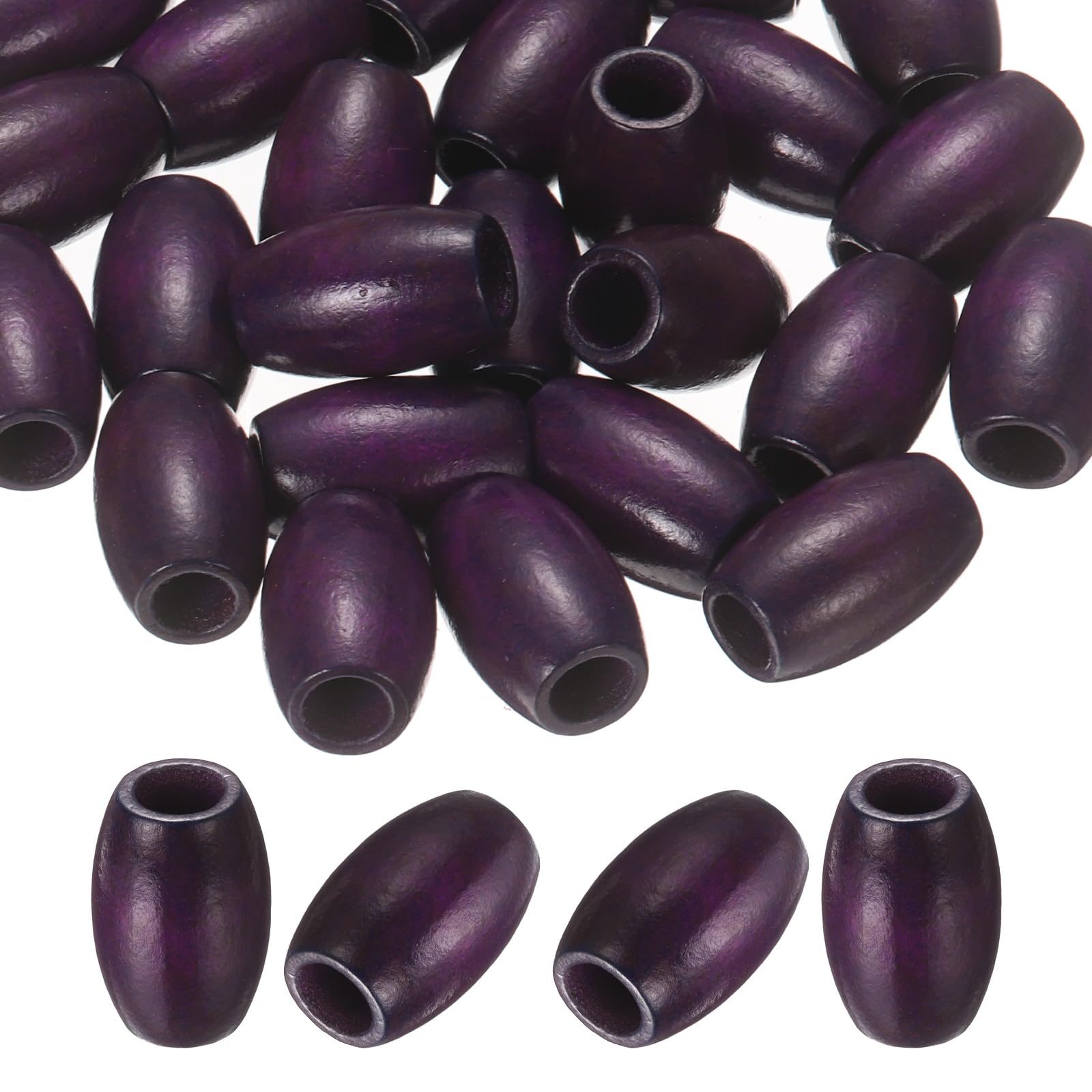 Perles en bois pour macramé et suspensions de plantes pour embellir votre salon bohème