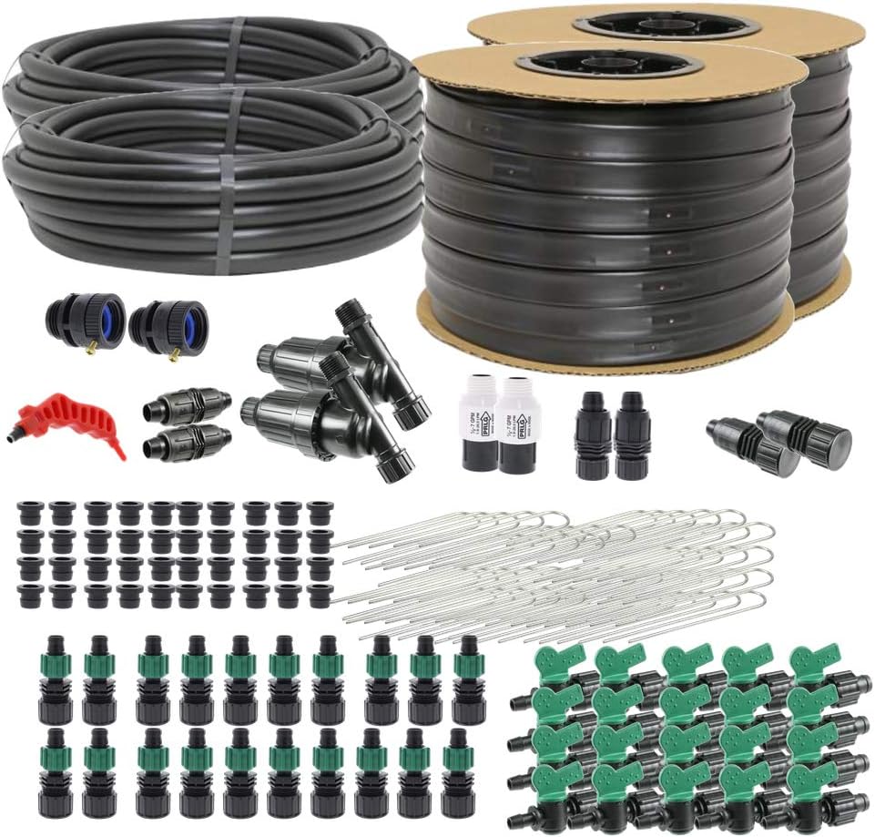 Drip Irrigation Kit for Small Farms - Kit Size : Premium