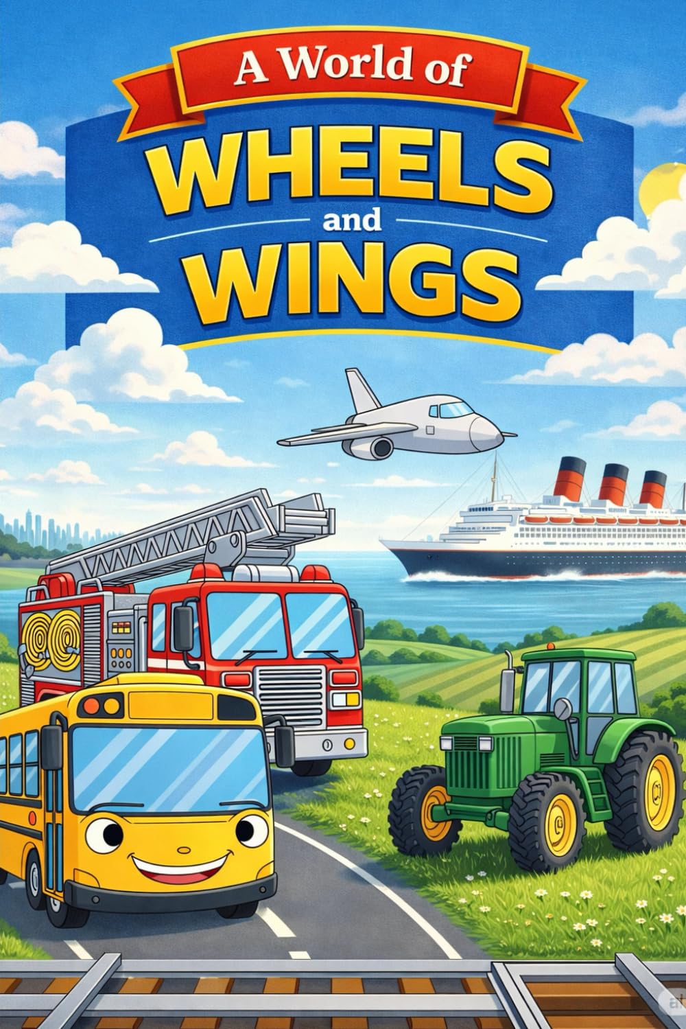 A World of Wheels and Wings: An Exciting Alphabet Journey Through Transportation