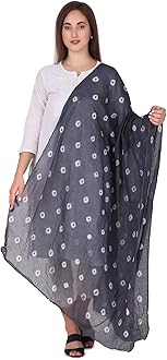 Traditions BazaarWomen's Tie-Dye Pure Cotton Dupatta
