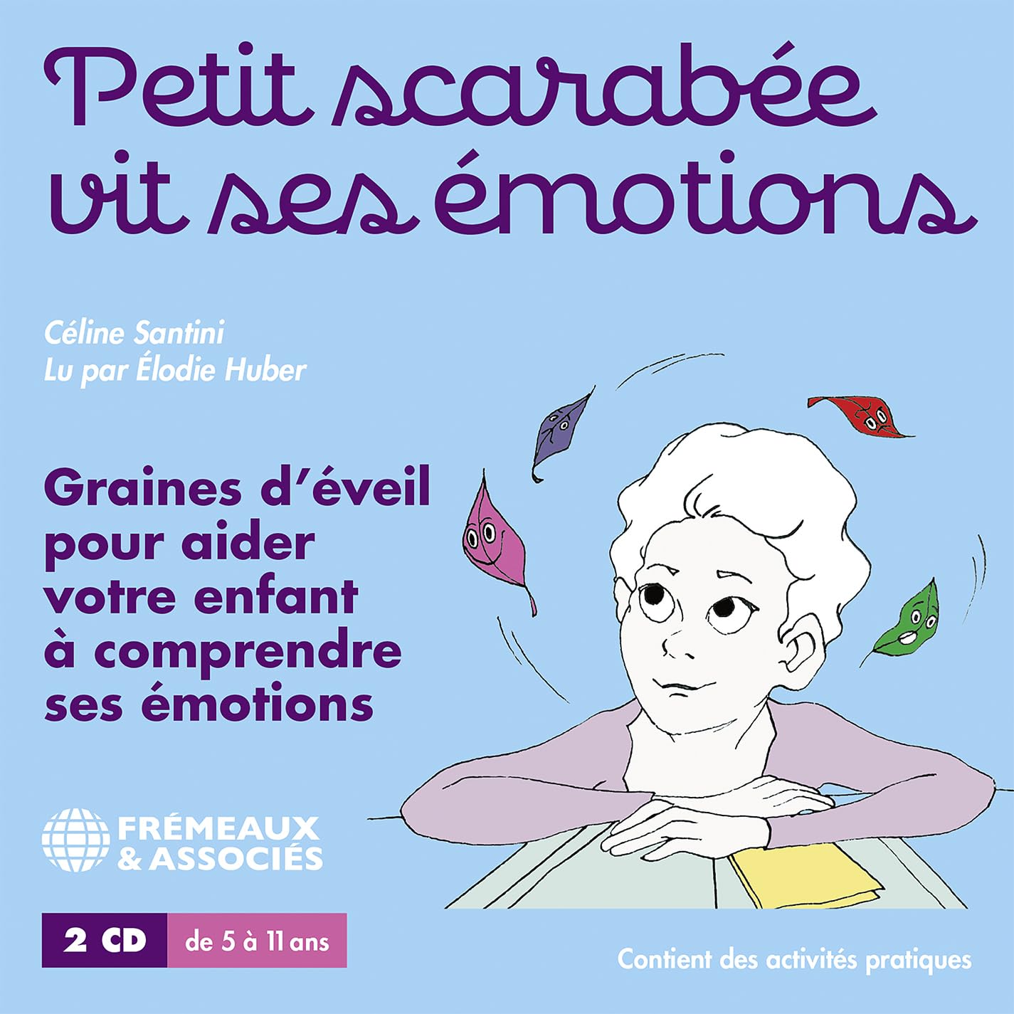 Petit Scarabe Vit Ses motions