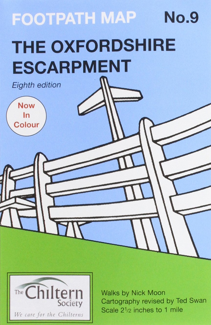 The Oxfordshire Escarpment: No. 9 (Chiltern Society Footpath Maps S.)