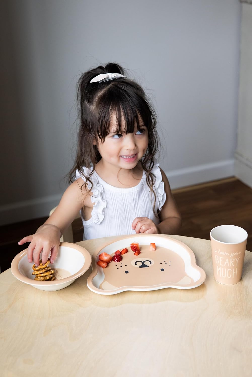 Pearhead Woodland Muslin Baby Bib Set, Soft Cotton Drool Bibs for Infants and Toddlers, Lightweight Feeding Essentials