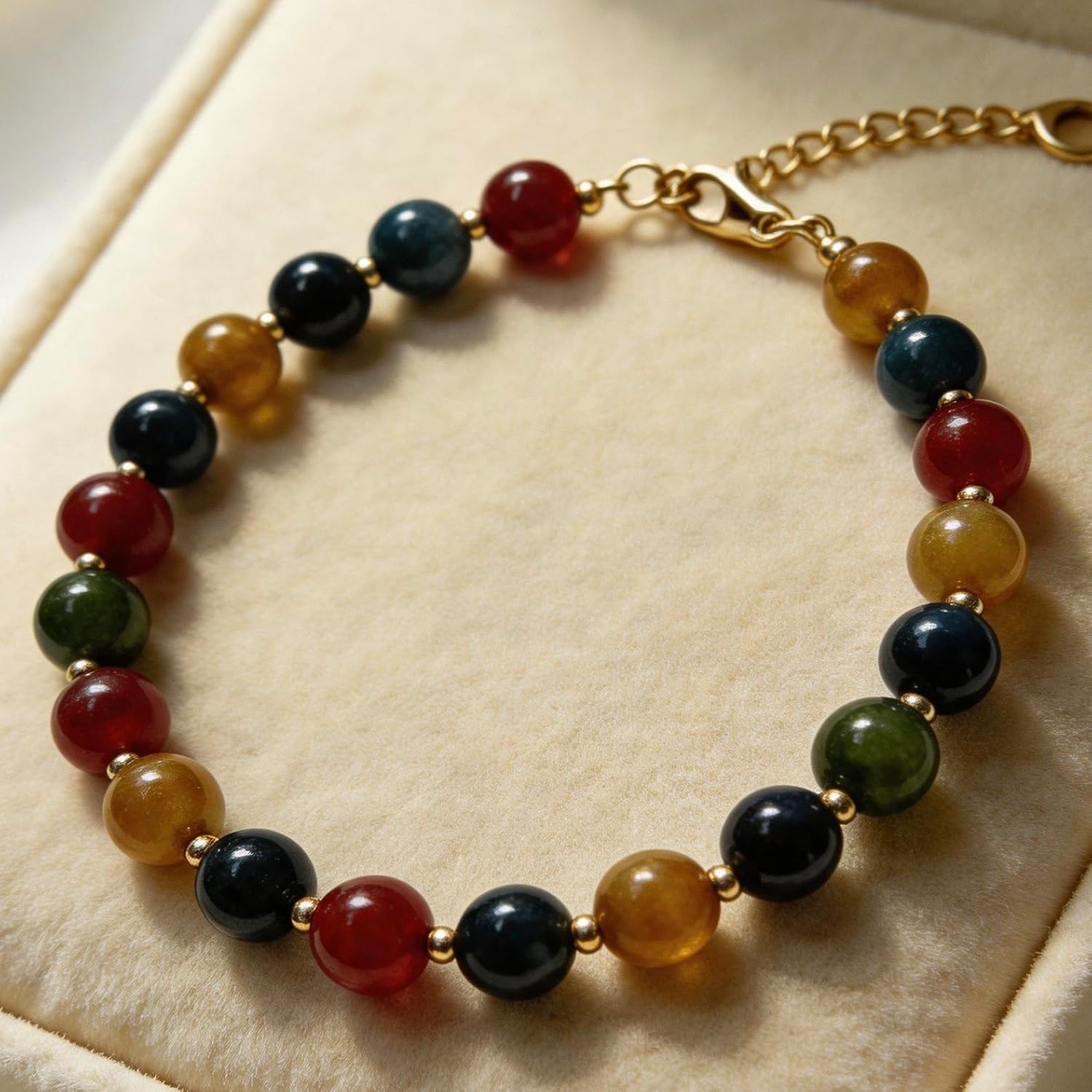 2 pcs Adjustable Beaded Boho Bracelet for Women Evaryday Wear for Summer Holiday for Beach
