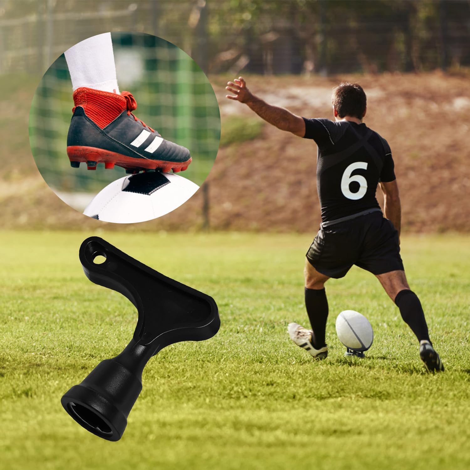 IBEIKE Football Boot Stud Wrench, Football Studs Spanner Steel