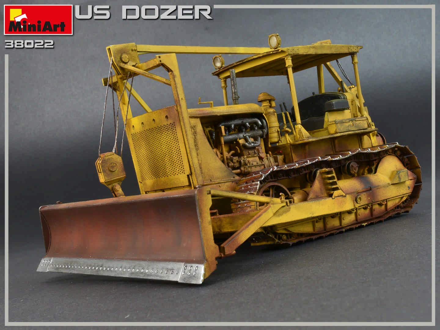 Amazon | ミニアート 1/35 アメリカ軍 ブルドーザー プラモデル