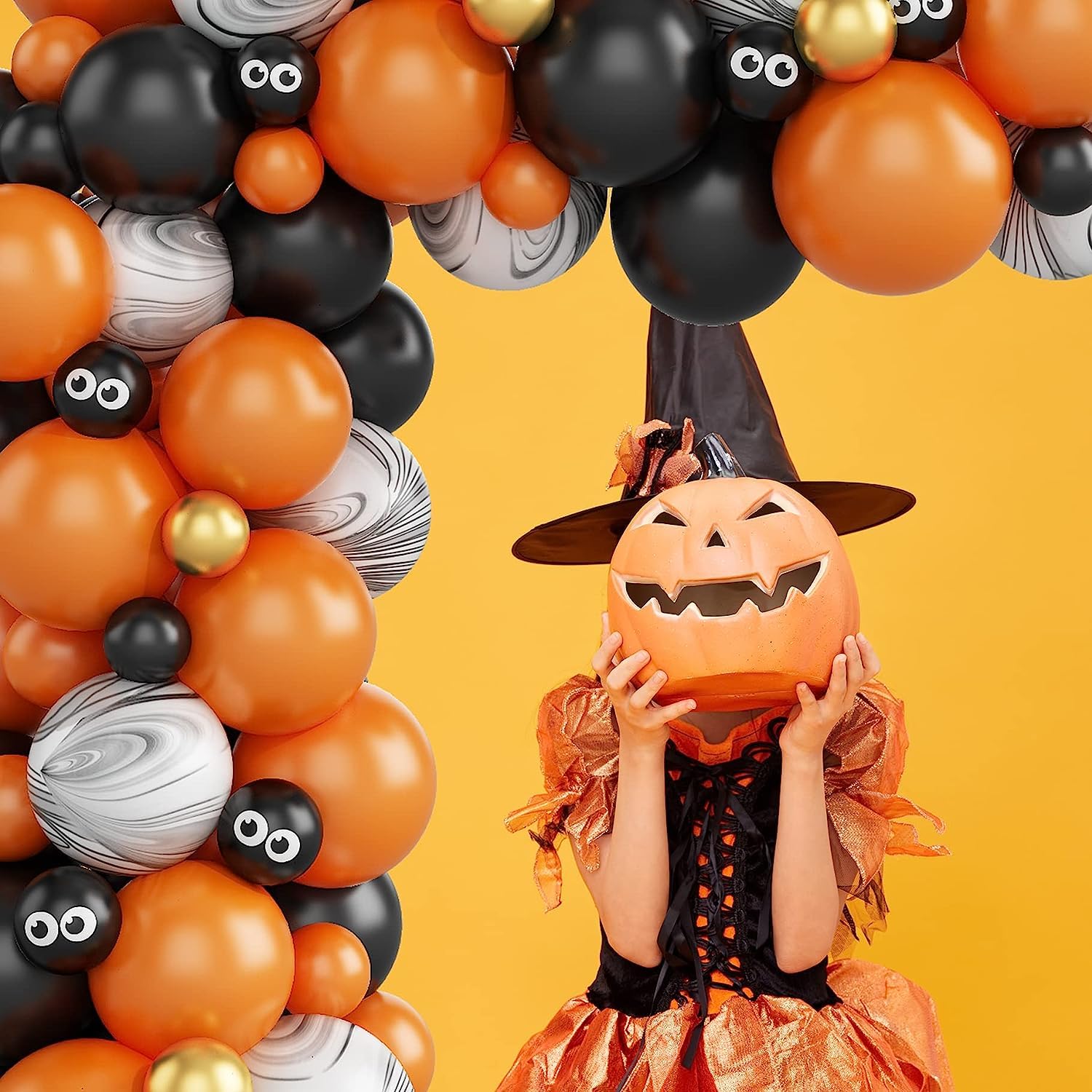 Amazon | ハロウィン HALLOWEEN 風船 バルーン 飾り付け ガーランド