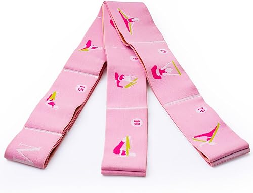 Miniatura 6 de Banda elástica, correa elástica para yoga, guía de patrones con 11 bucles para yoga, ballet, danza, correas de transporte para esterilla de yoga,