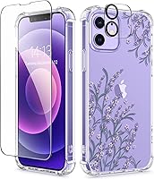 Vista 140 de GVIEWIN - Funda para iPhone 11 con protector de pantalla + protector de lente de cámara, cubierta protectora transparente suave de poliuretano