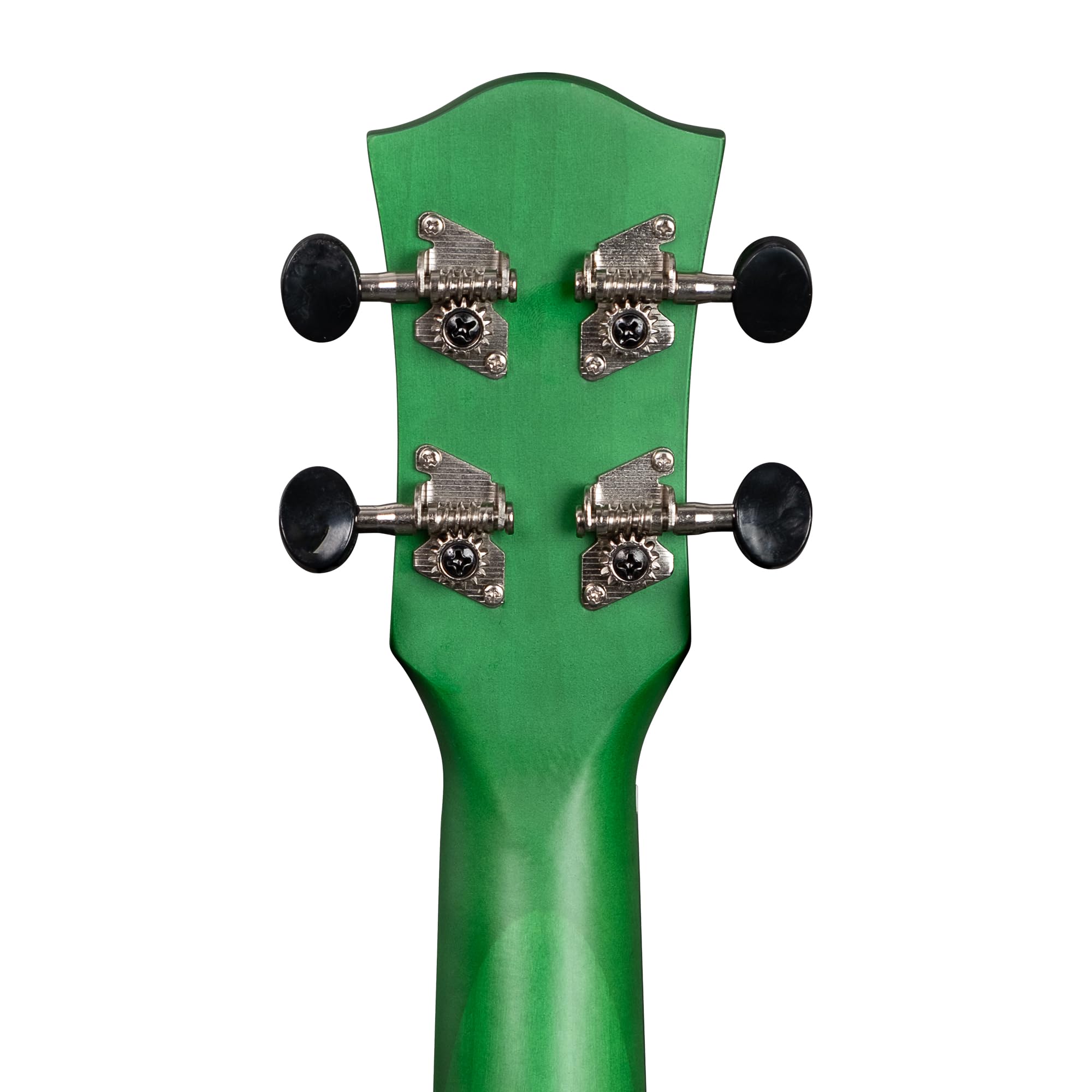 Concert Ukulele Linden Green Set (incl. Bag, 3 Picks, Book, Tuner)