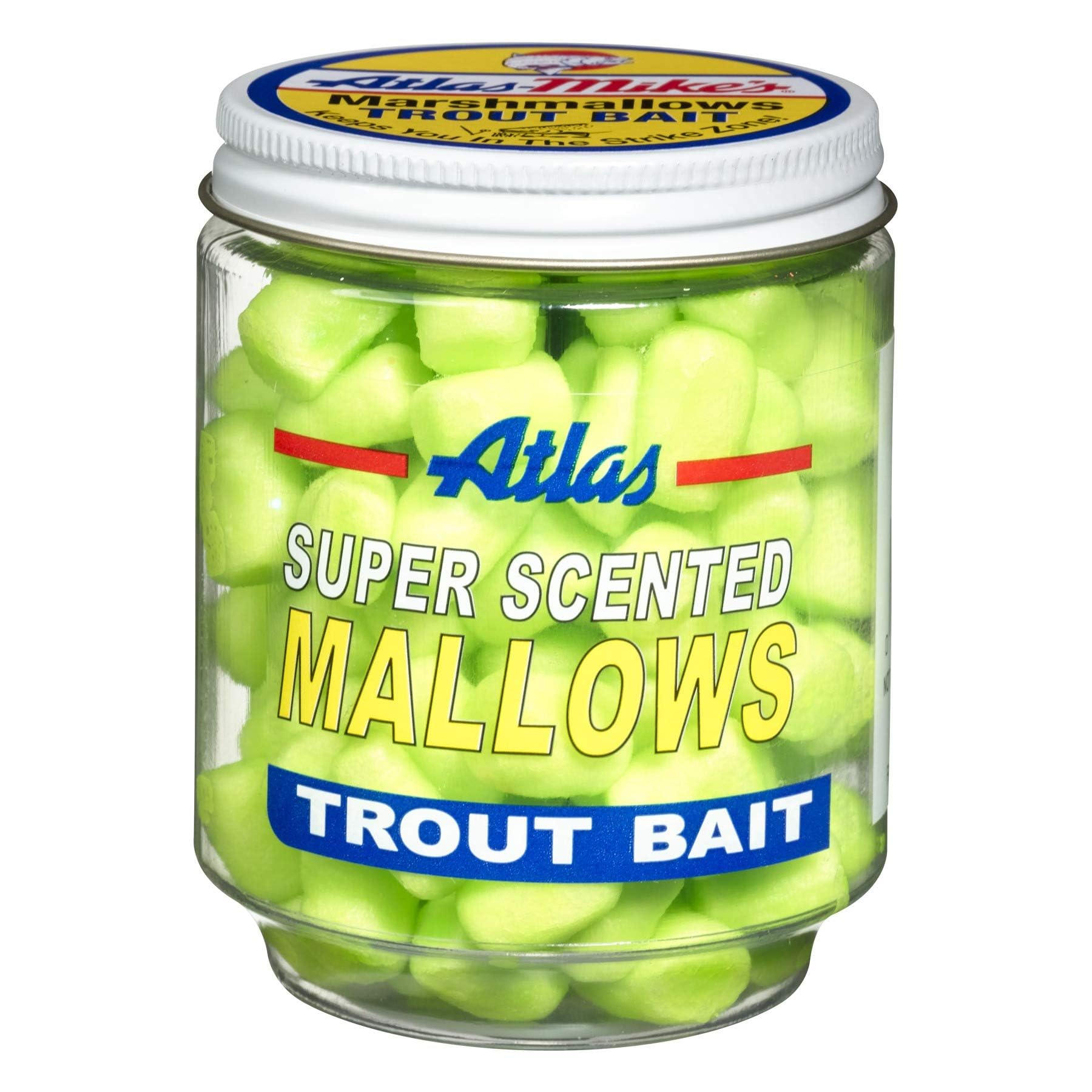 Atlas Mike's 30039 Marshmallows, Chartreuse/Garlic