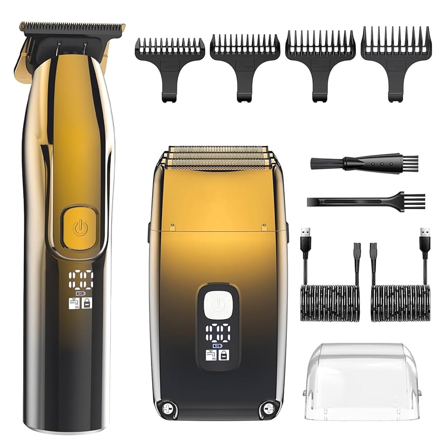 【Vellope】2-in-1 Trimmer Model:9901＋1点 Vellope 9901 Body Shaver, USB Rechargeable, Electric Hair