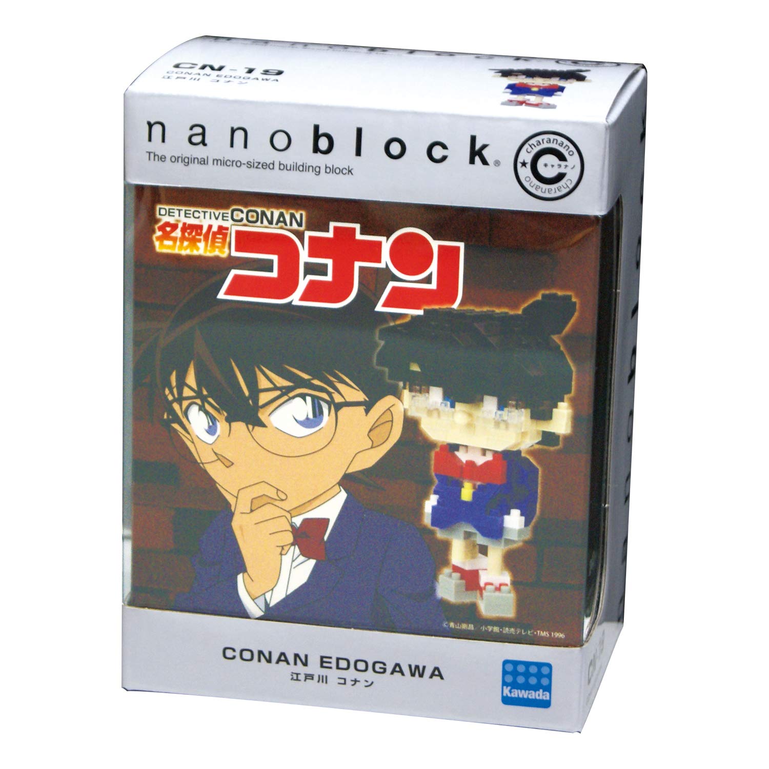 Nano-Block Kyaranano Conan Edogawa CN-19, Building Sets - Amazon